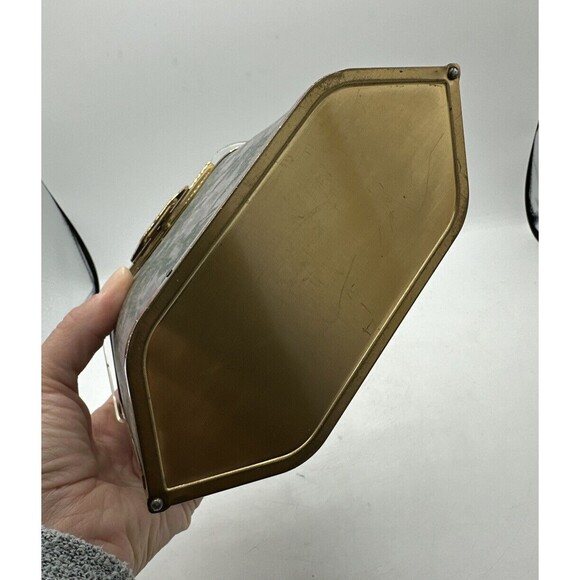 Vintage MCM Majestic Lucite Purse Handbag Pressed Pine Tree Branches - Picture 12 of 16